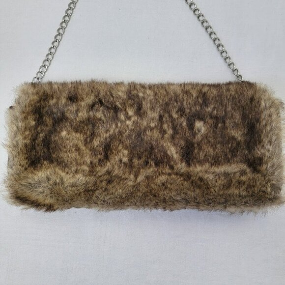 Funky and Fun Faux Fur Poppie Jones Purse - Get Ready for Festival Time - Picture 6 of 8